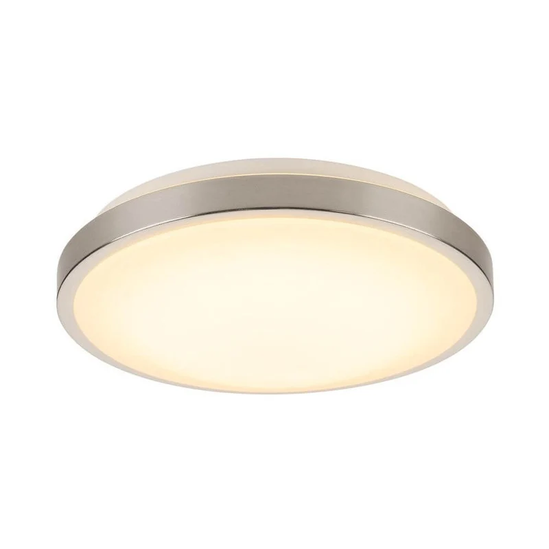 Corona LED Deckenleuchte rund 3000K Alu-Gebürstet