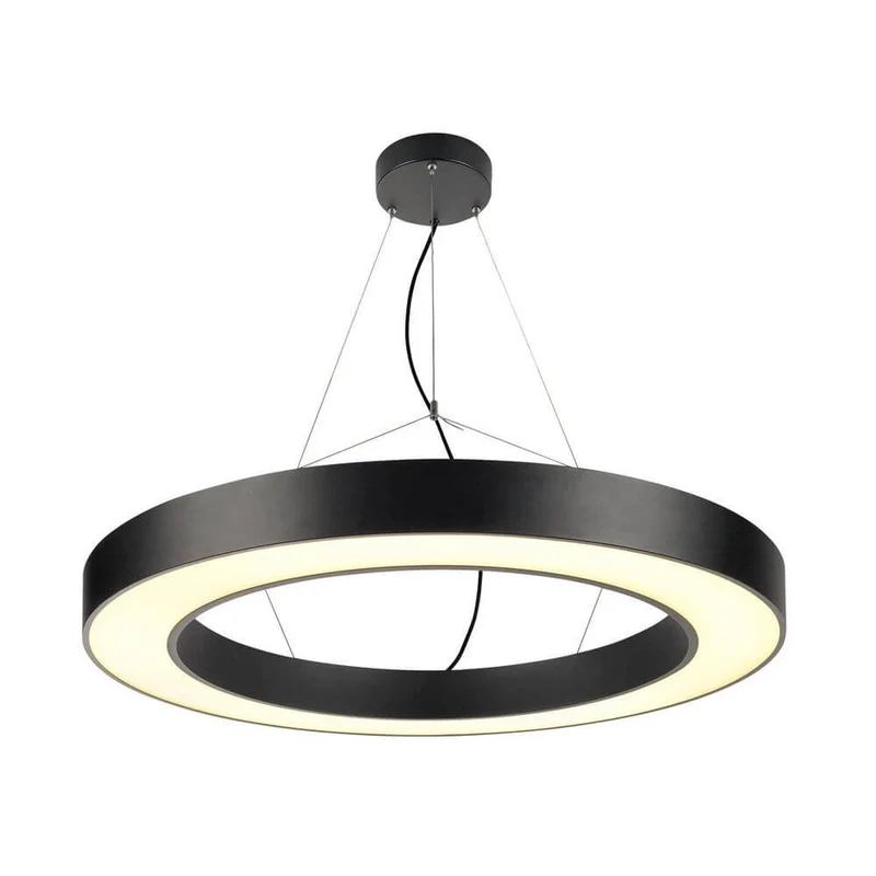 Medo Pro 90 Ring LED Pendelleuchte Schwarz