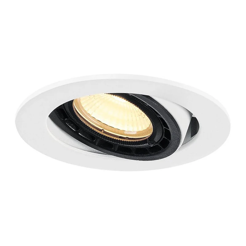 Supros 78 DL Deckeneinbauleuchte rund Weiß 3000K 60° Linse