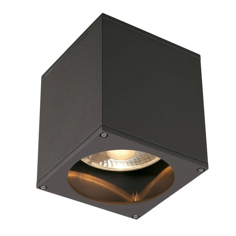 BIG THEO CEILING OUT Deckenleuchte eckig anthrazit ES111 max. 75W