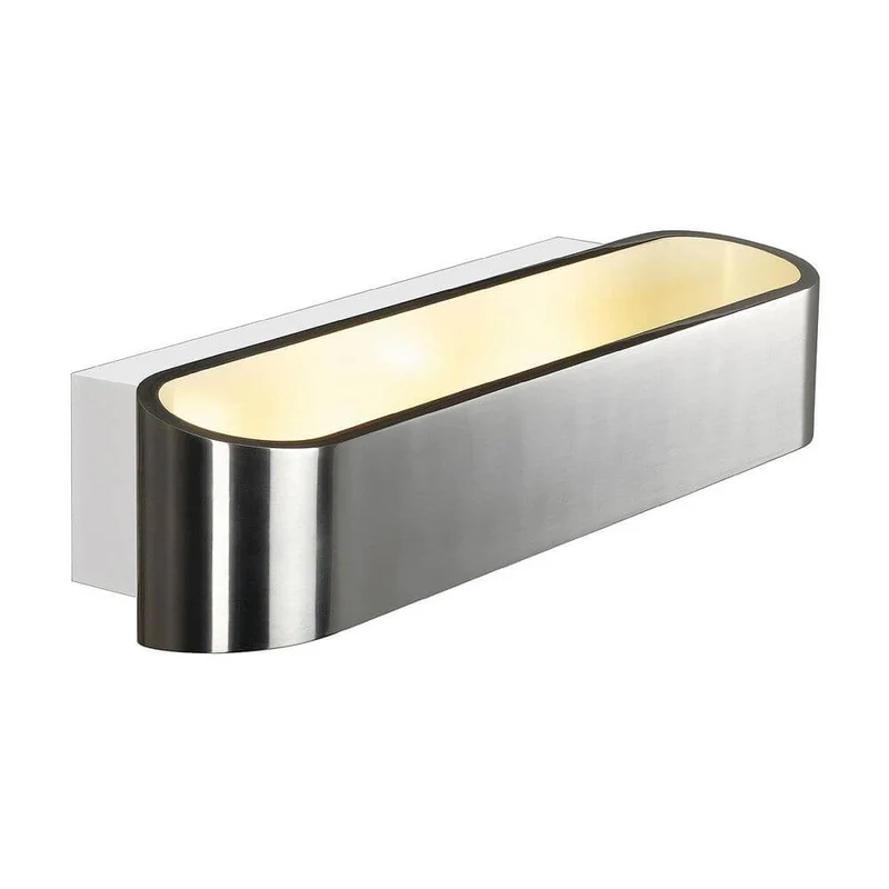 ASSO LED 300 Wandleuchte Oval alu brushed 2x5W 3000K