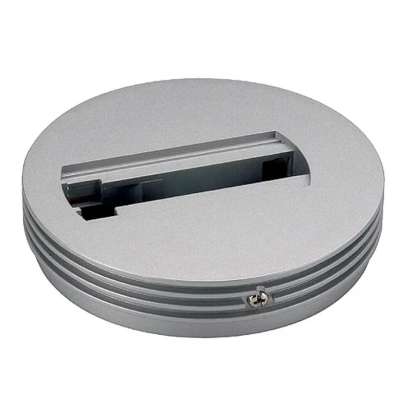 Deckenrosette für 1P. -Adapter silbergrau