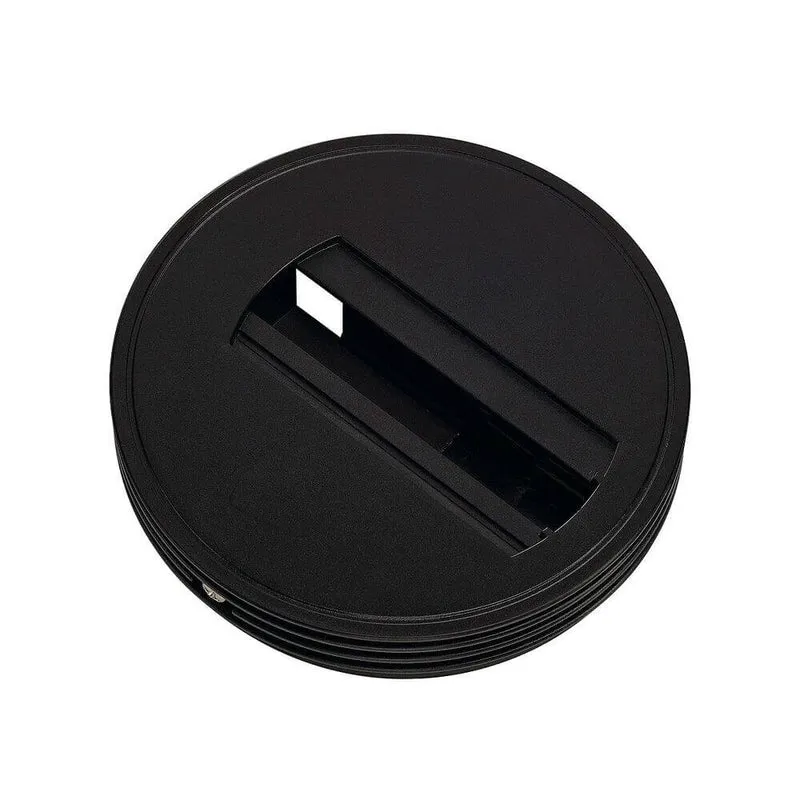 Deckenrosette für 1P. -Adapter schwarz
