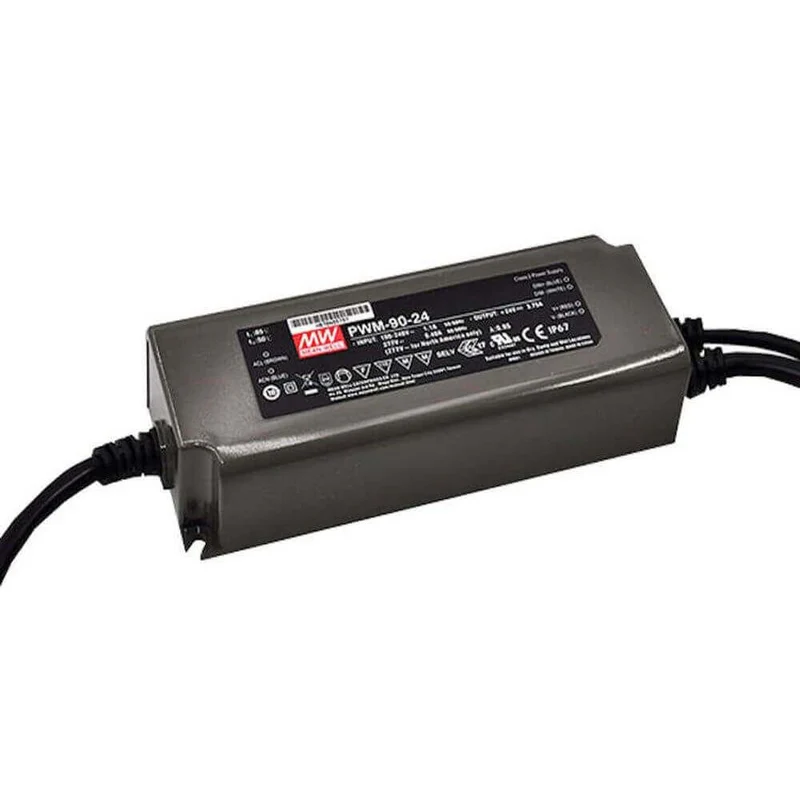 90W zertifiziertes Einbaunetzteil Dali Dimmbar 24V IP67