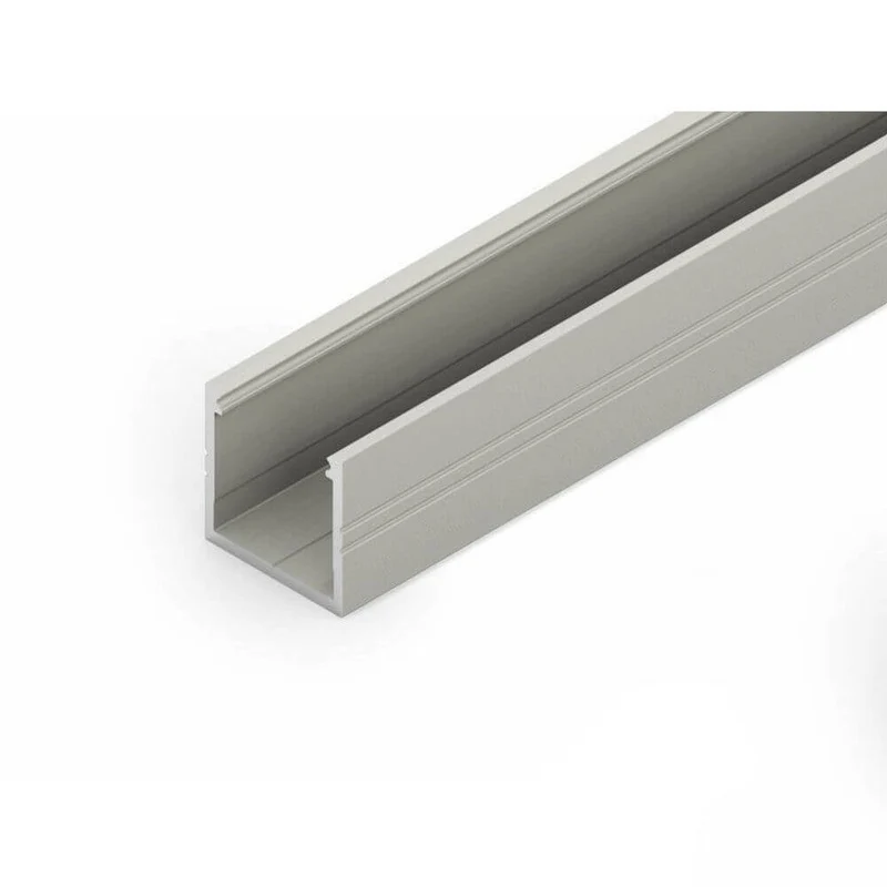 Aufbauprofil micro XL 200cm Alu-eloxiert ohne Abdeckung