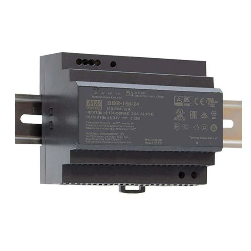 150W Netzteil für Hutschiene 24V IP20