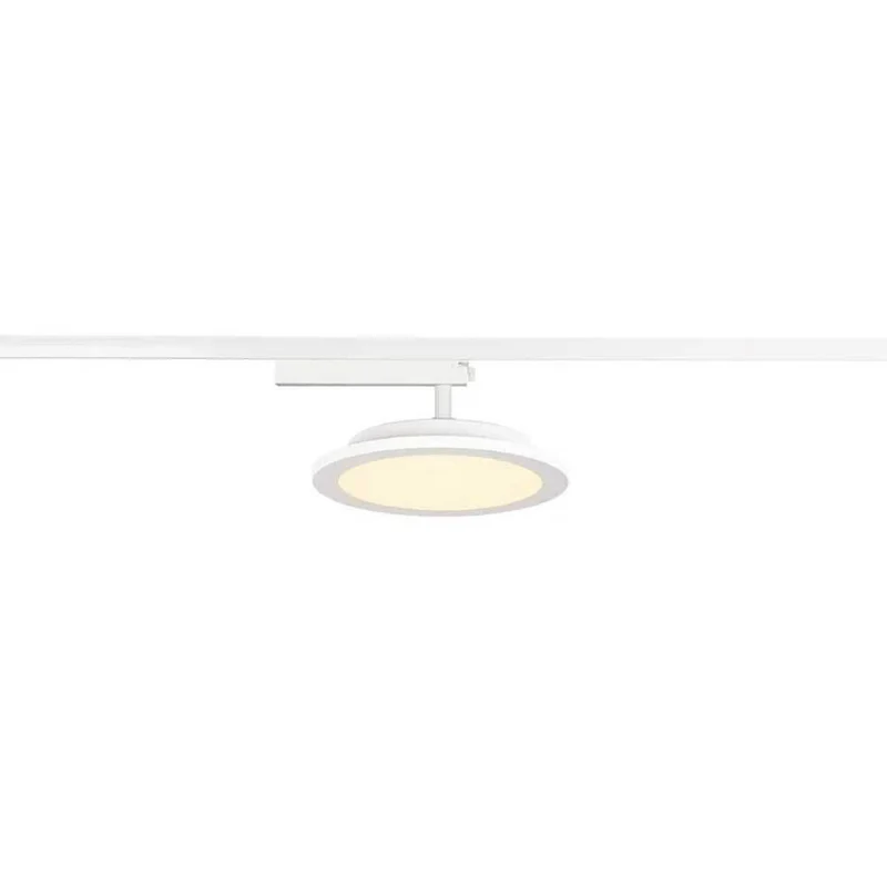 Panel LED Spot Schwarz Track Round Ø 20cm 1-Phasen