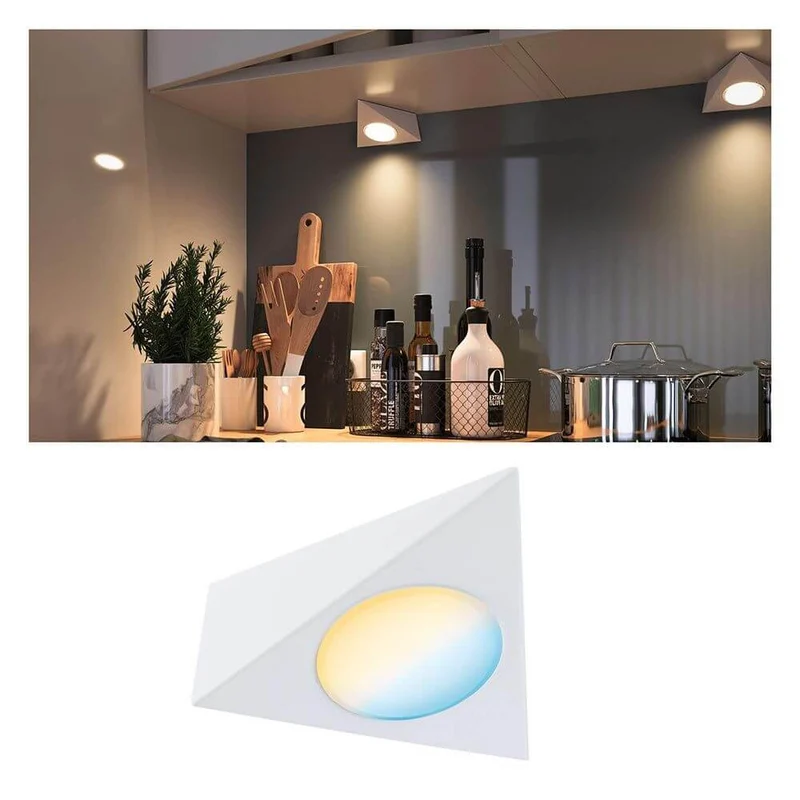 Clever LED Spot Trigo Weiß-Matt