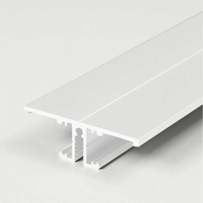Aufbau-Wandprofil T-Form 200cm Weiß für LED-Strips