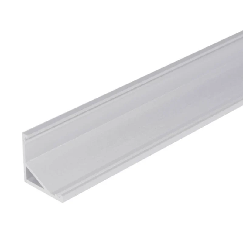 Aufbau-Eckprofil 30° & 60° 200cm Alu-eloxiert ohne Abdeckung