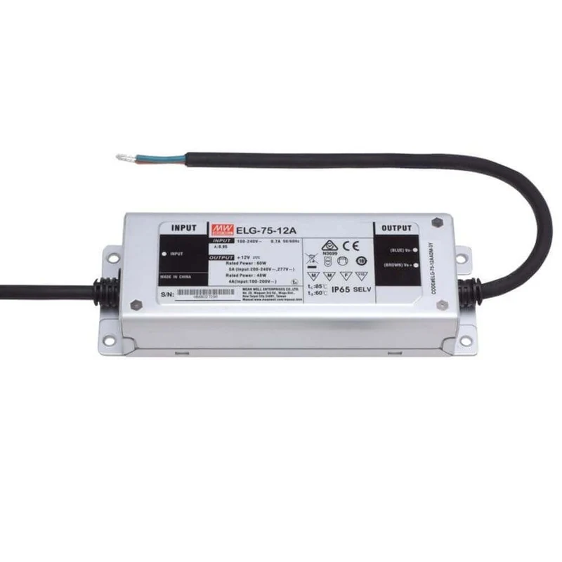 75W zertifiziertes Einbaunetzteil 24V IP65
