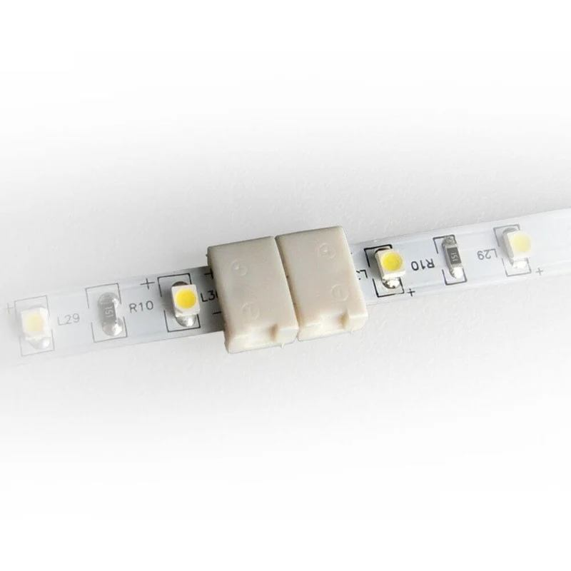 Schnellverbinder Clip 2pol 8mm einfarbige LED-Strip