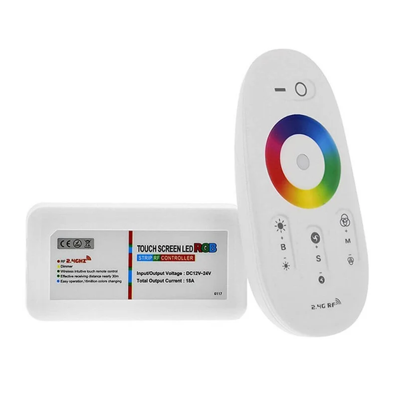 RGB Funkcontroller mit Fernbedienung 12V-24V bis 24A