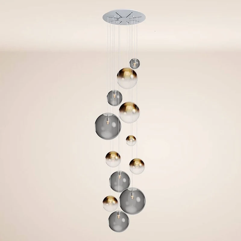 s.luce Orb Galerieleuchte 12-flammig Modular
