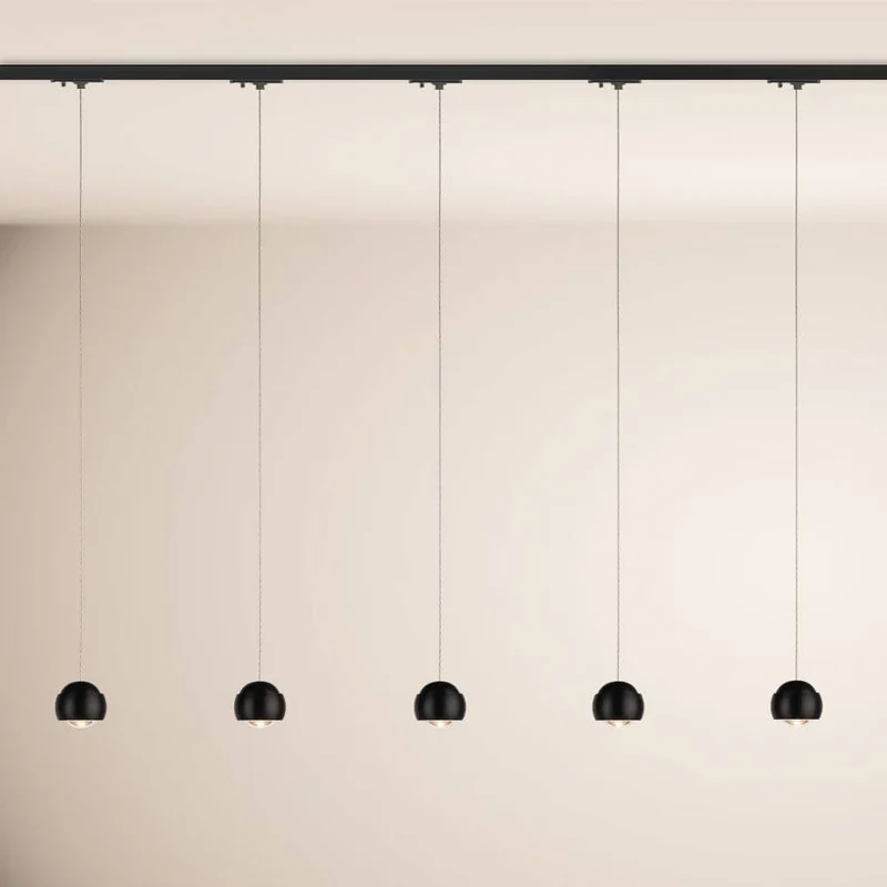 s.luce Beam LED Hängelampe 1-Phasen-Schienensystem Mitteleinspeiser