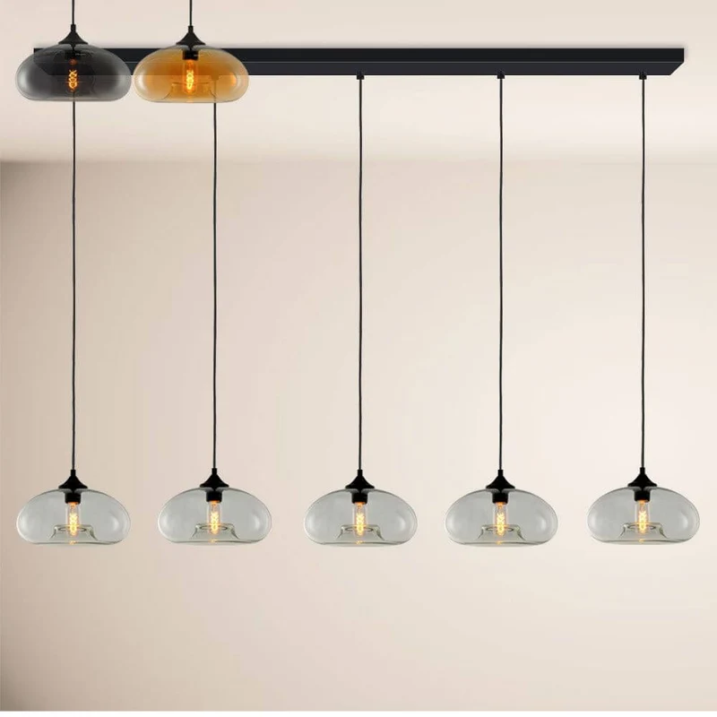 s.luce Cruet Low Esstisch-Hängeleuchte 2 bis 5-flammig 160cm