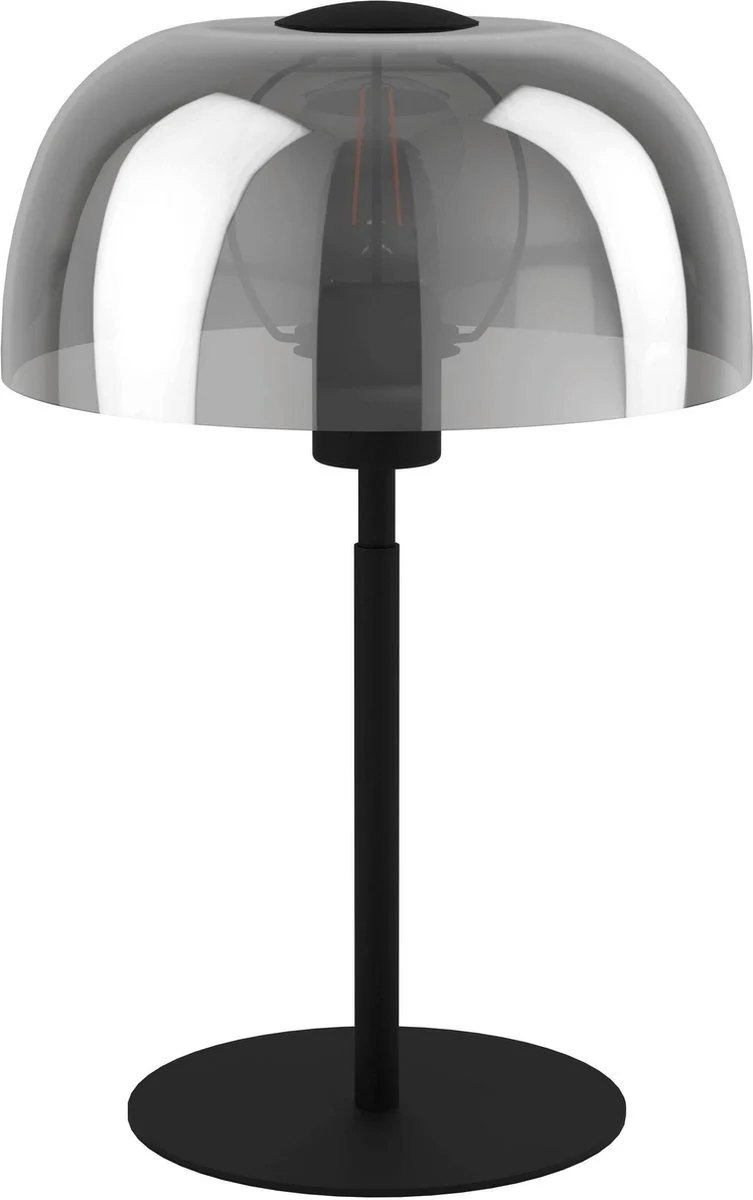 Eglo solo 2 tafellamp - e27 - 41,5 cm - zwart