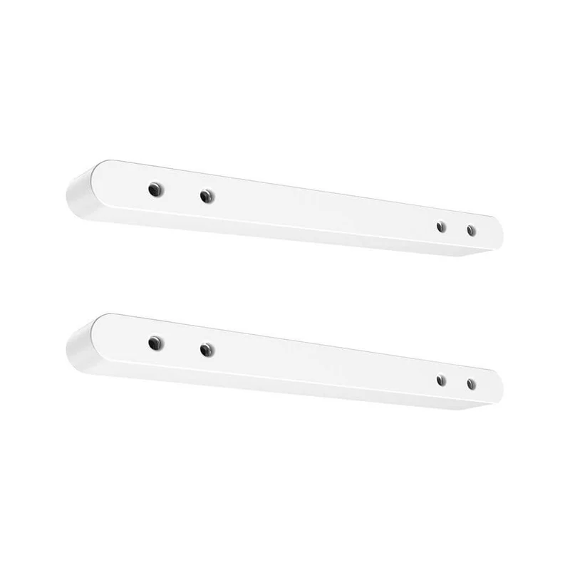 CorDuo Seilsystem Montageset Halterung 2er-Set Weiß-Matt