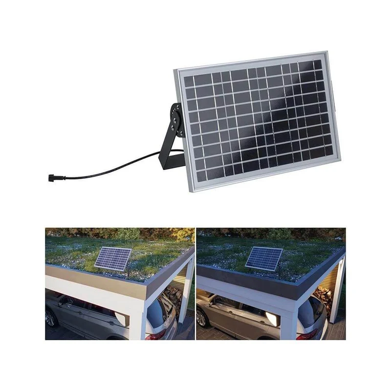 Park + Light Einspeisung Solarmodul Silber IP65