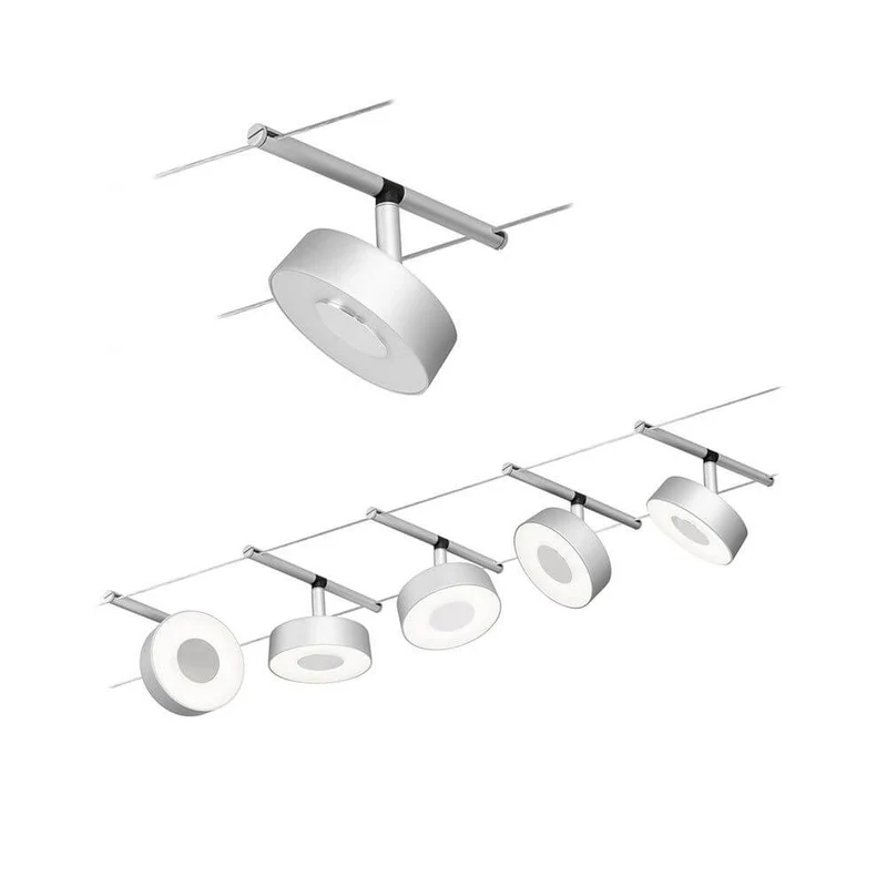 CorDuo LED Seilsystem Circle Basis-Set Chrom