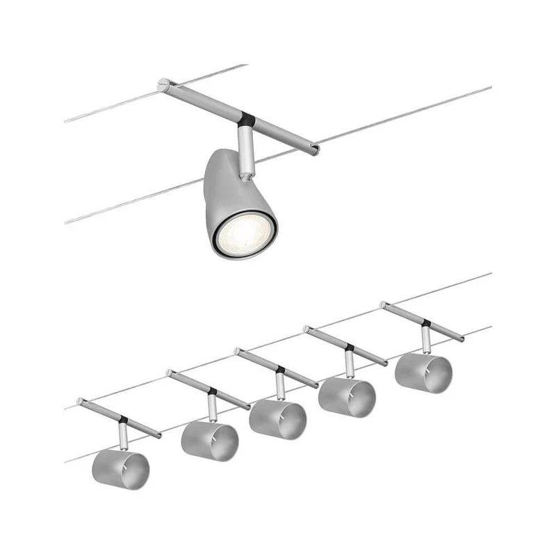 CorDuo Seilsystem Cup Basis-Set Chrom-Matt