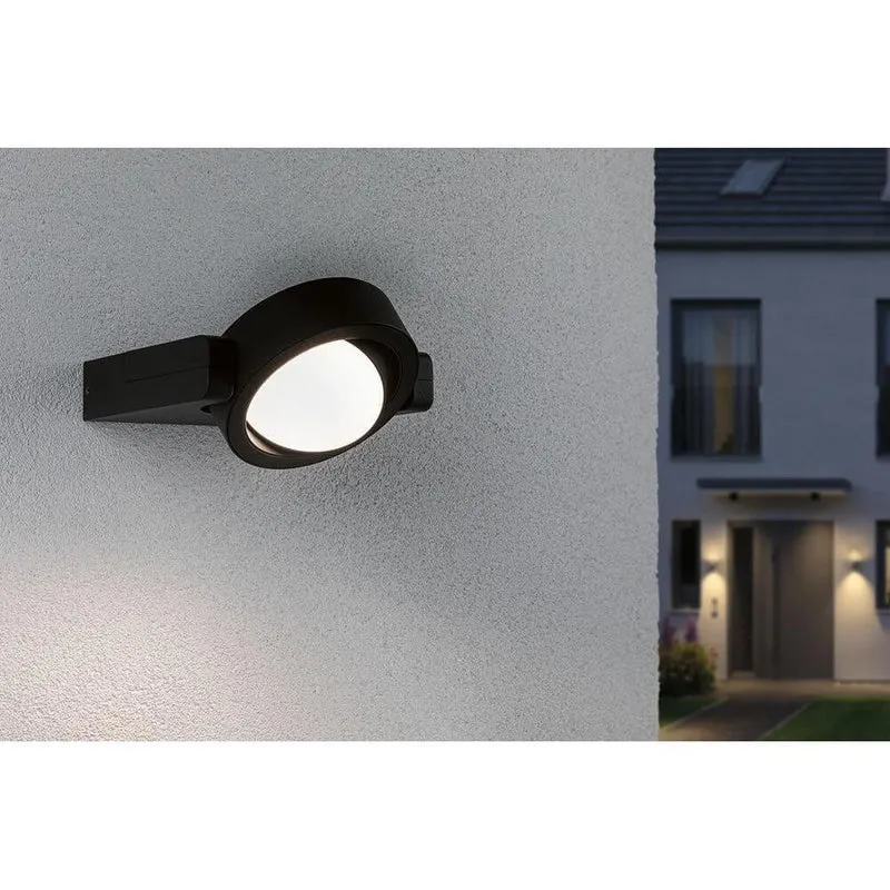LED Außenwandlampe Swivea Anthrazit