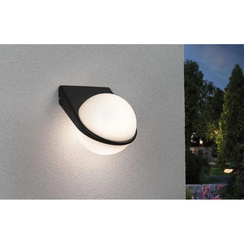 LED Außenwandleuchte Sphere Anthrazit IP44