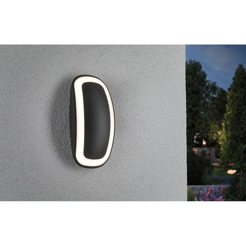 LED Außenwandleuchte Signea Anthrazit Aluminium