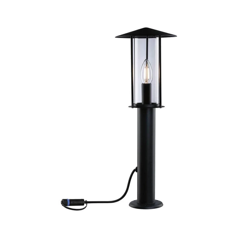 Plug & Shine LED Pollerleuchte Classic Anthrazit