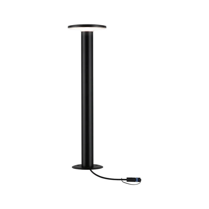 Plug & Shine LED Pollerleuchte Plate Anthrazit