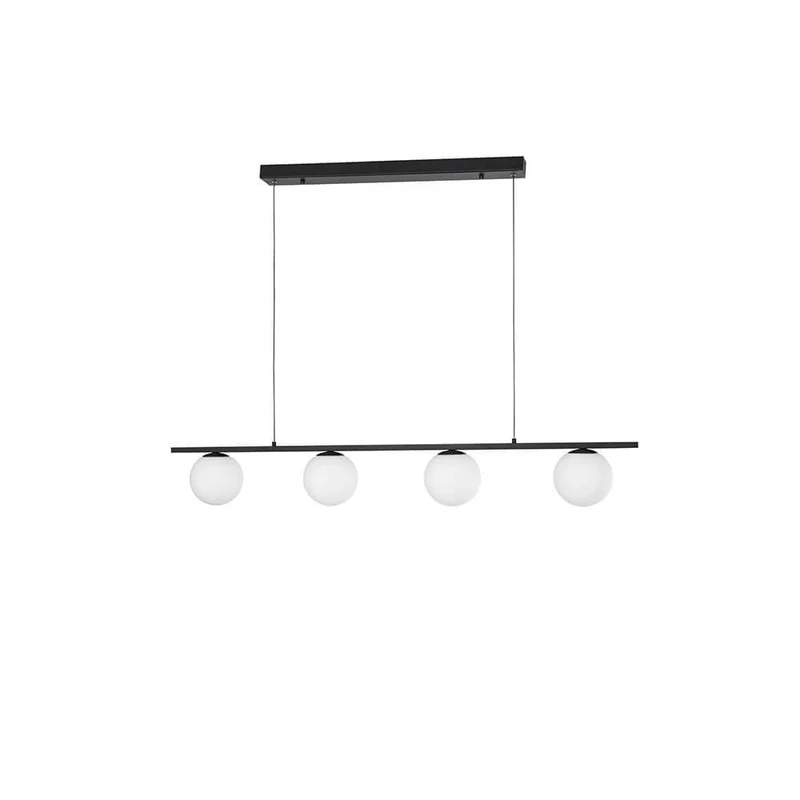 Joline LED Glas-Hängeleuchte Schwarz