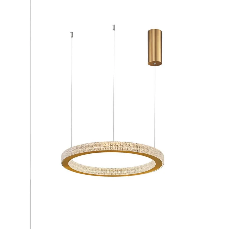 Fiore LED Hängeleuchte Antik-Gold