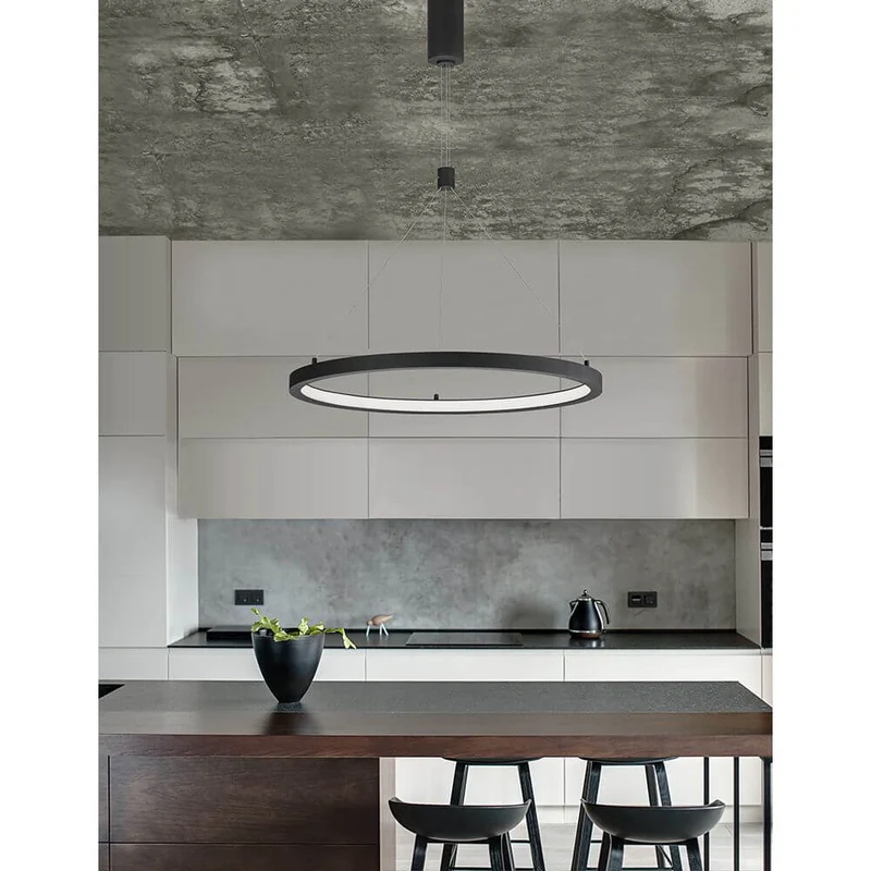 Empatia LED Hängelampe Schwarz Dimmbar
