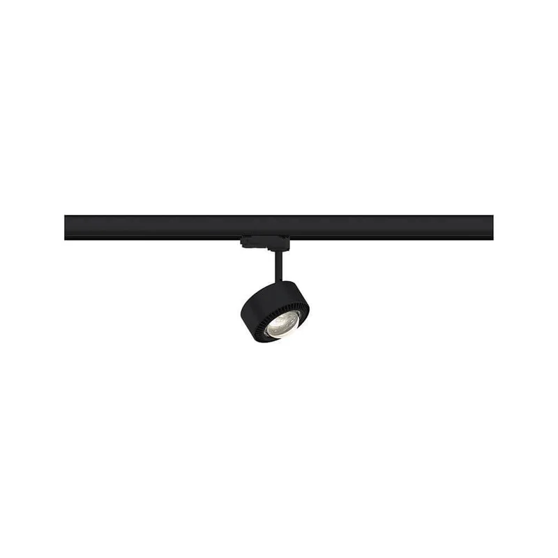 ProRail3 LED Schienenspot Aldan Dimmbar Schwarz, Chrom