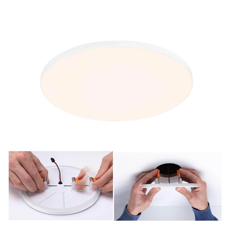 VariFit Veluna LED Einbau Deckenpanel Ø 20cm Dimmbar