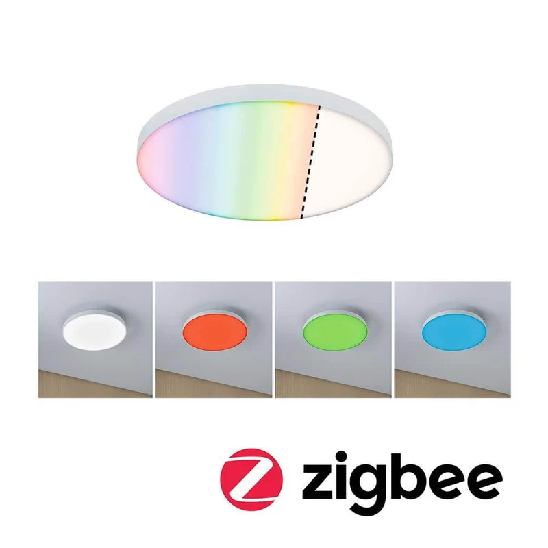LED Panel Smart Home Zigbee Velora Rund RGBW
