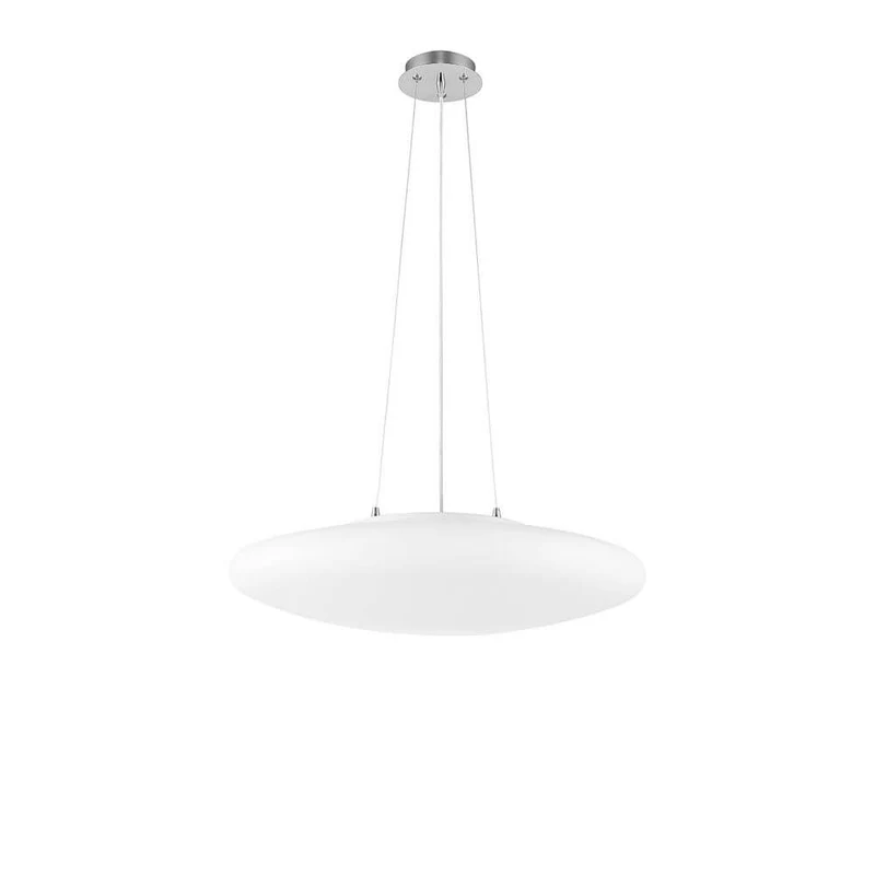 Pressione Glas Hängelampe Ø 60cm Weiß