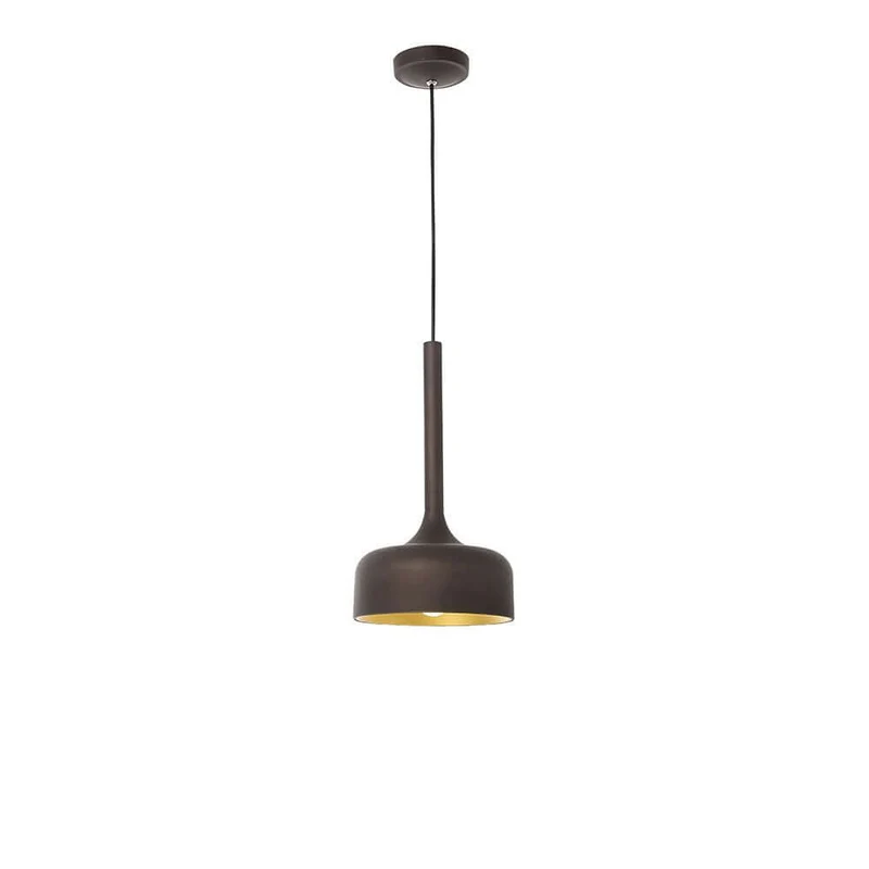 Nuorese Metall-Pendellampe Braun