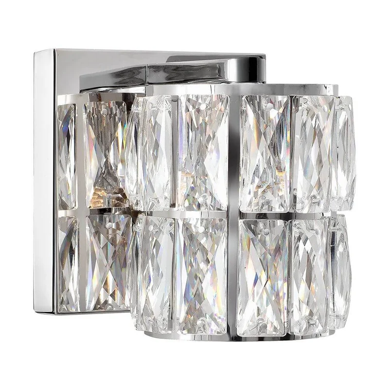 Nice Wandlampe Chrom, Klar