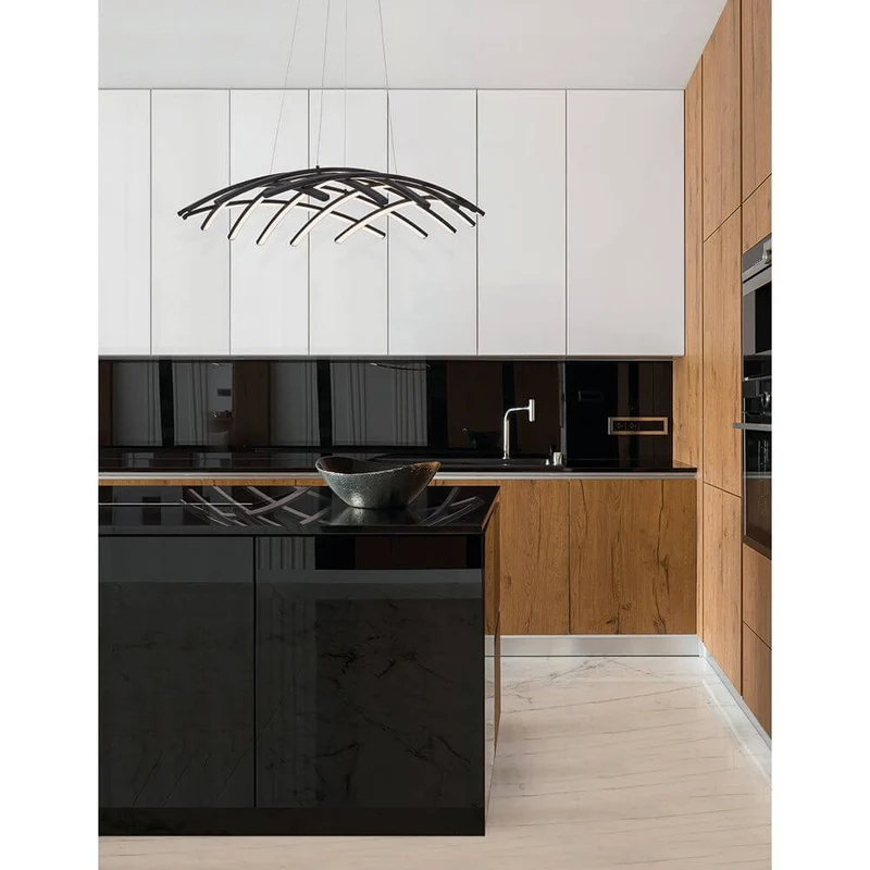 Narvi LED Hängelampe Schwarz