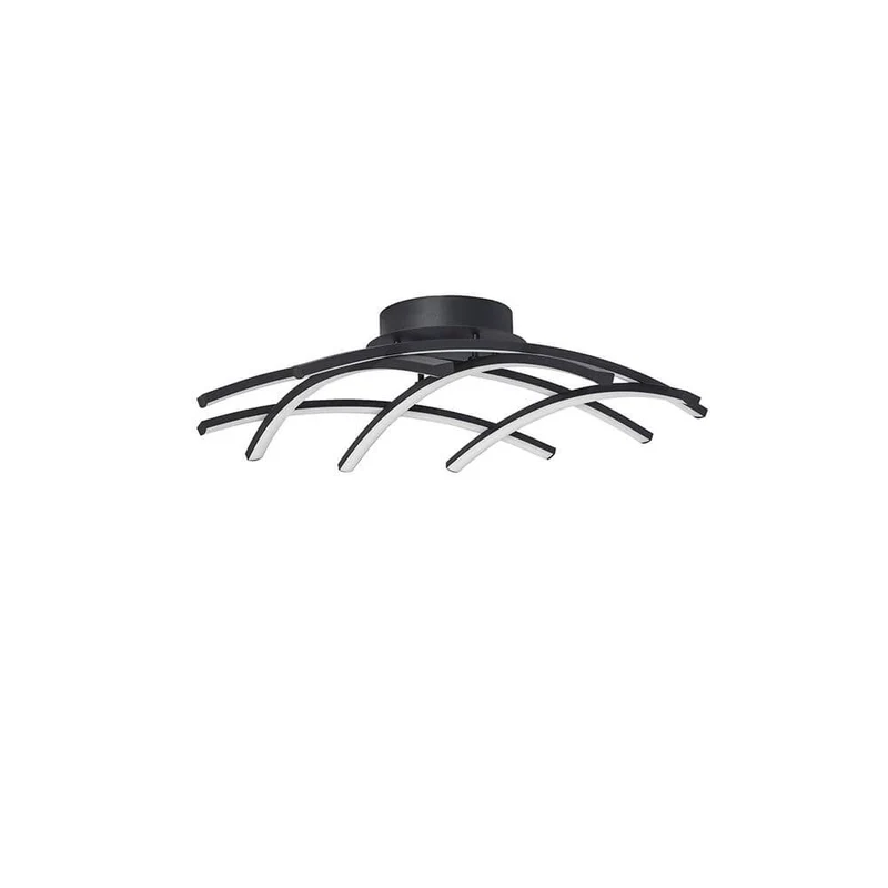 Narvi LED Deckenleuchte Schwarz