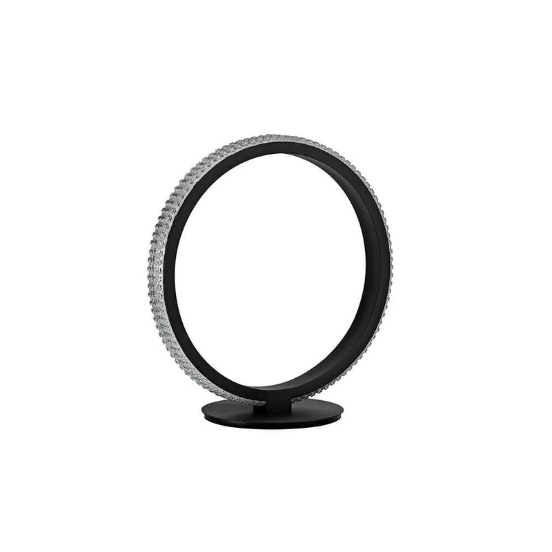 Nager LED Tischlampe Ø 29cm Schwarz