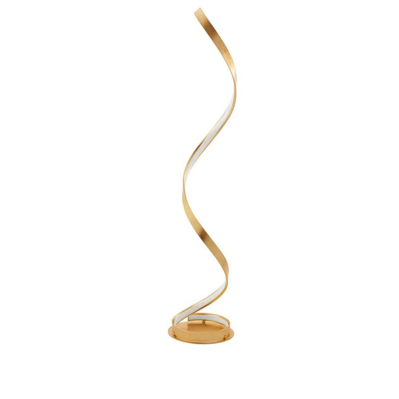 Leon LED Stehlampe 143cm Gold