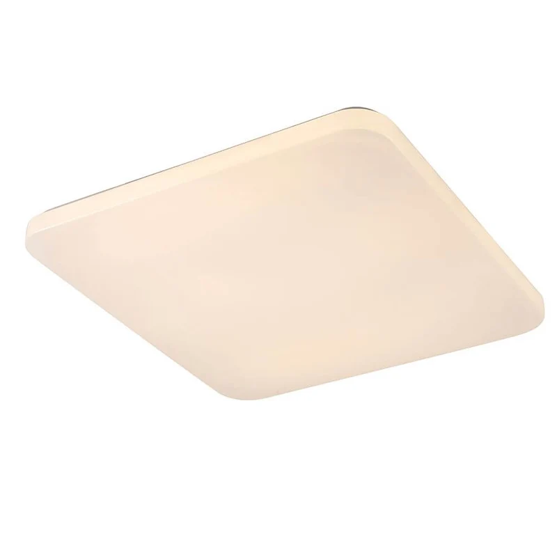 QuatroII quadratische LED-Deckenlampe Weiß, Groß