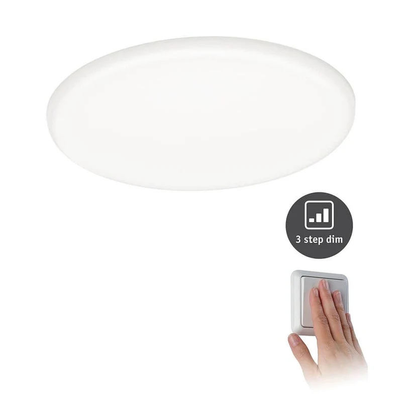 VariFit LED Einbau Deckenleuchte Veluna mit 3-Stufen-Dimmer Ø 18,5cm