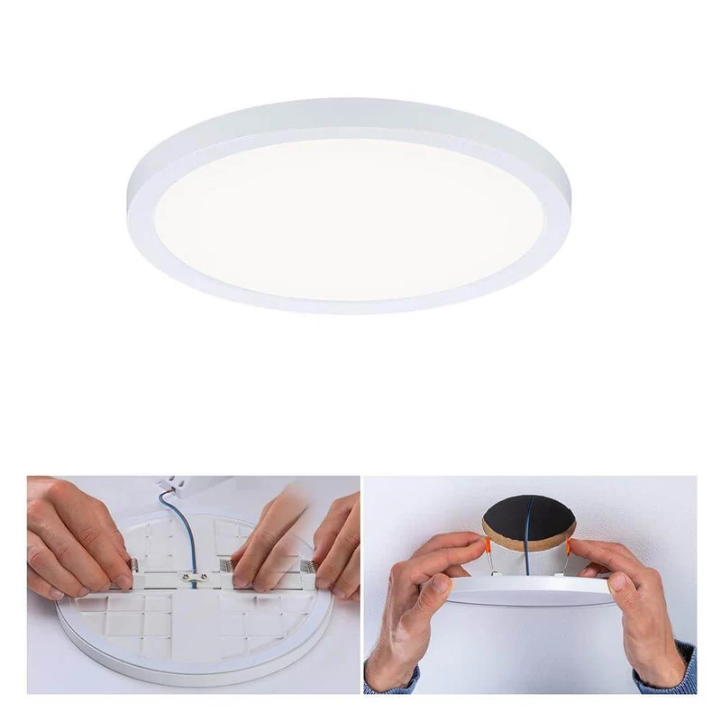 VariFit LED Einbaupanel Areo Rund Weiß Ø 17,5cm
