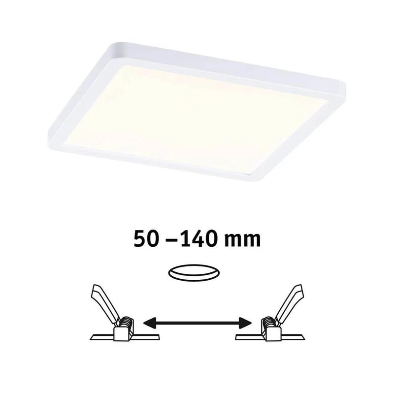 VariFit LED Einbaupanel Areo Warmweiß