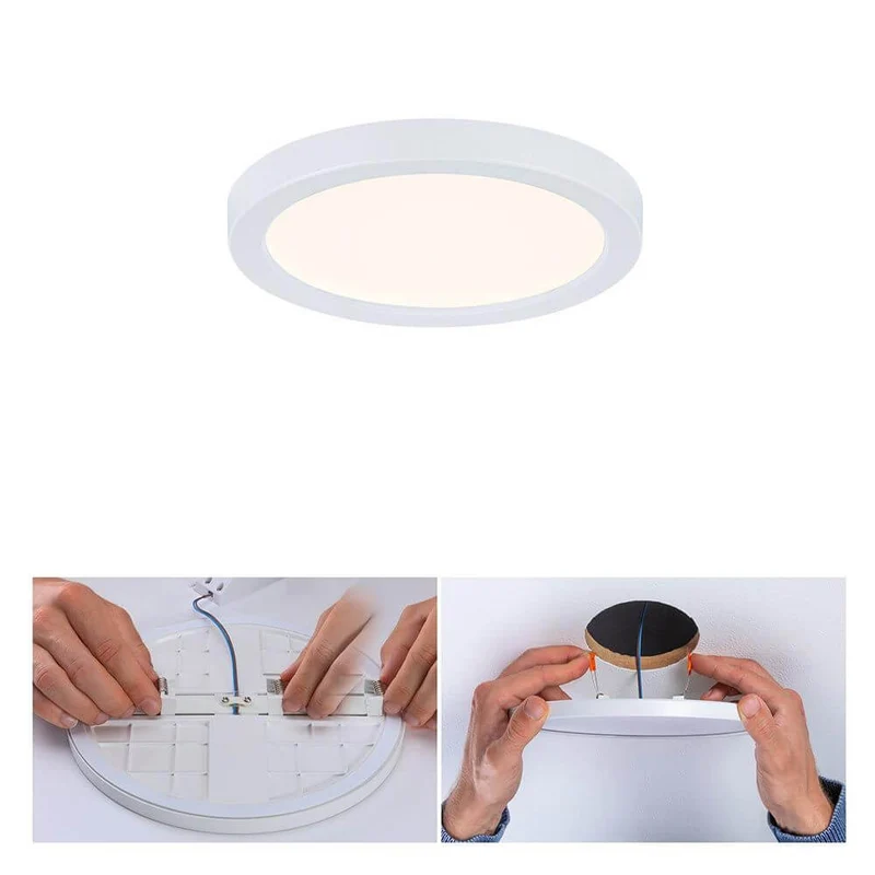 VariFit LED Einbau-Panel Areo Rund 3000K Weiß