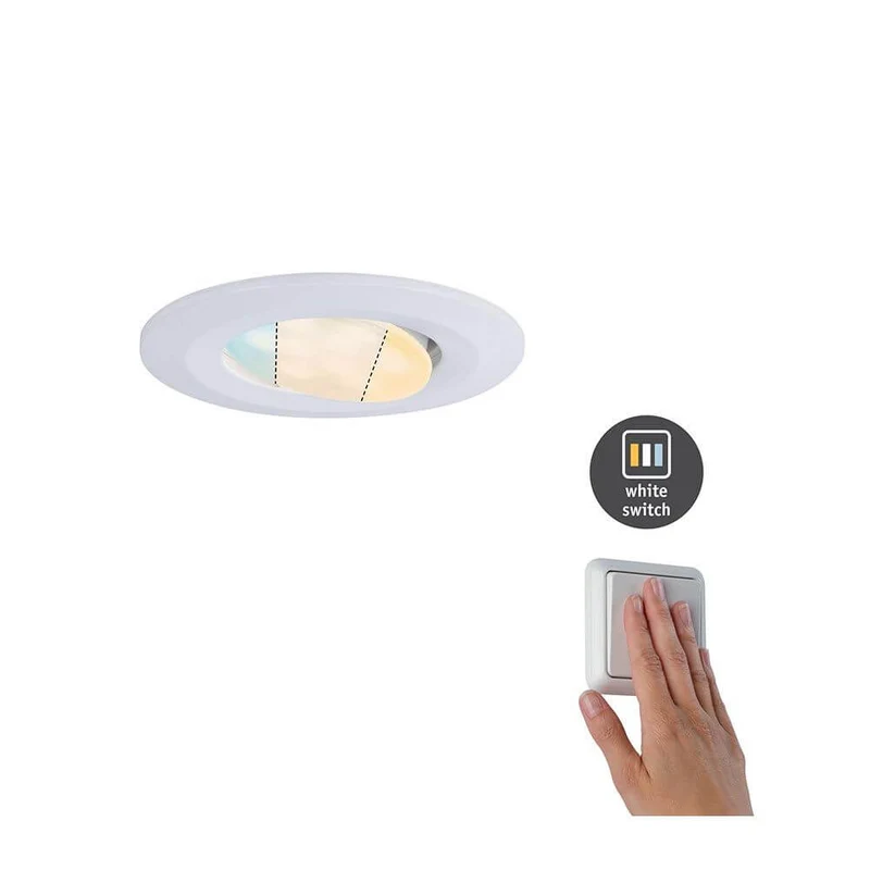 LED HomeSpa Einbauleuchte Calla CCT Wärme-Dimmbar Weiß IP65