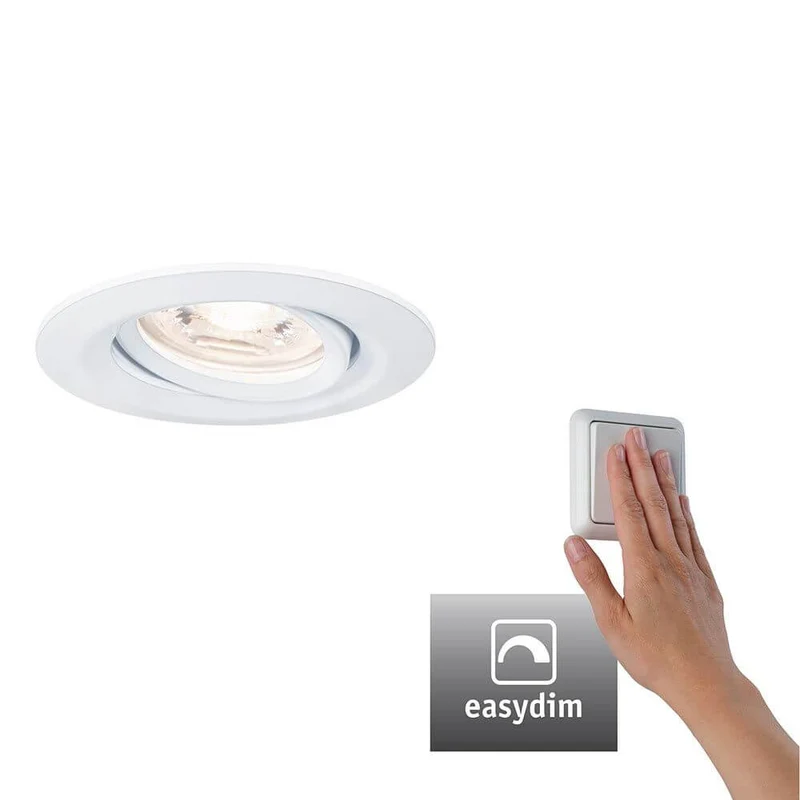 LED Einzelleuchte Nova Mini Plus Weiß-Matt